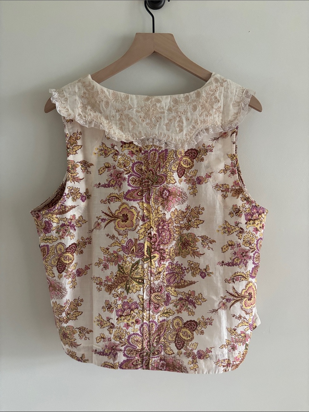 NWT Love the Label • Casey collared top—linen/cotton blend. - Picture 6 of 9